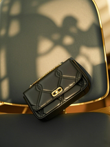 What are the main materials used in brand-name bags?