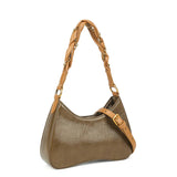 Ouchlove Helen Multi-Compartment Everyday Handbag being used on South Beach, Miami