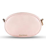 &nbsp;Lifestyle image of the Ouchlove bag worn crossbody for shopping, coffee, or casual weekend plans
