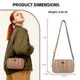 Anti-Theft Travel Tote 2026 Sandproof Genuine Leather Zipper Tote for Beaches & Cruises 2026