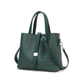New York City | Waterproof Faux Leather Triple Zip Crossbody Bag for Subway Commutes