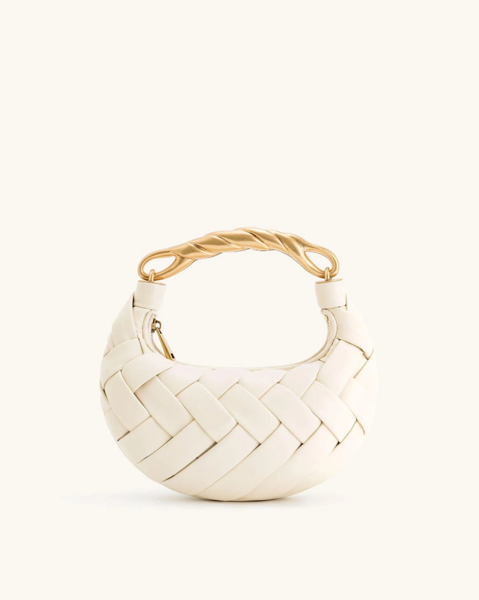 Ouchlove Weave Handbag - White