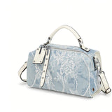 Ouchlove Star Fashion denim Women Crossbody Bags