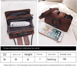 Ouchlove Women’s Vintage Studded Crossbody Bag