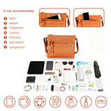 Ouchlovebag Large capacity women's functional crossbody bag