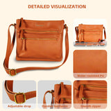 Ouchlovebag Large capacity women's functional crossbody bag