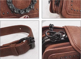 Ouchlove Women’s Vintage Studded Crossbody Bag