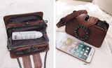 Ouchlove Women’s Vintage Studded Crossbody Bag