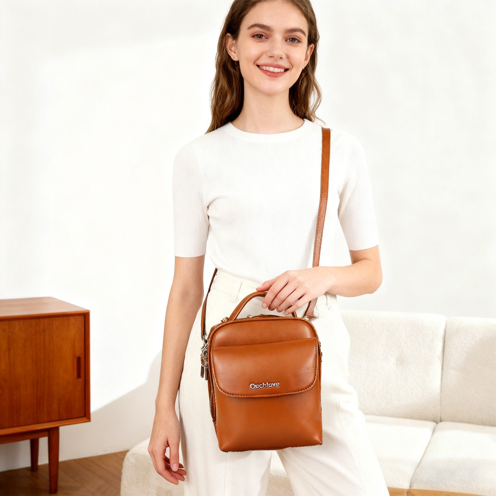 Ouchlovebag Women's Crossbody Bag/Eyeglasses Bag