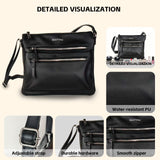 Ouchlovebag Large capacity women's functional crossbody bag