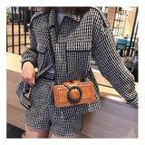 Ouchlove Women’s Vintage Studded Crossbody Bag