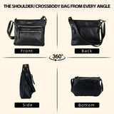 Ouchlovebag Large capacity women's functional crossbody bag